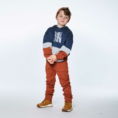 Fleece Sweatpants Mocha Brown