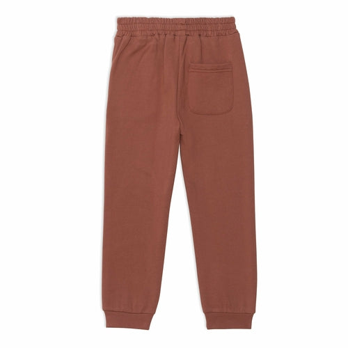 Fleece Sweatpants Mocha Brown