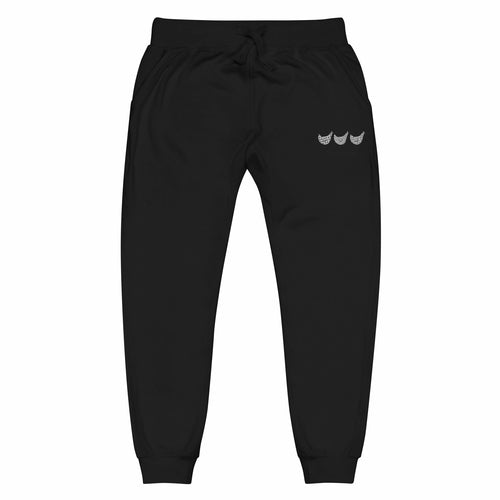 Jacki Easlick Three Chickens Unisex Fleece Sweatpants