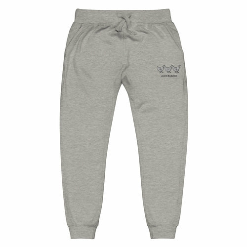 Jacki Easlick Three Chickens Unisex Fleece Sweatpants
