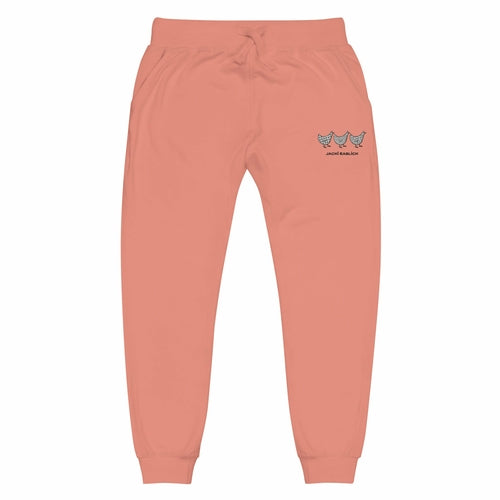 Jacki Easlick Three Chickens Unisex Fleece Sweatpants
